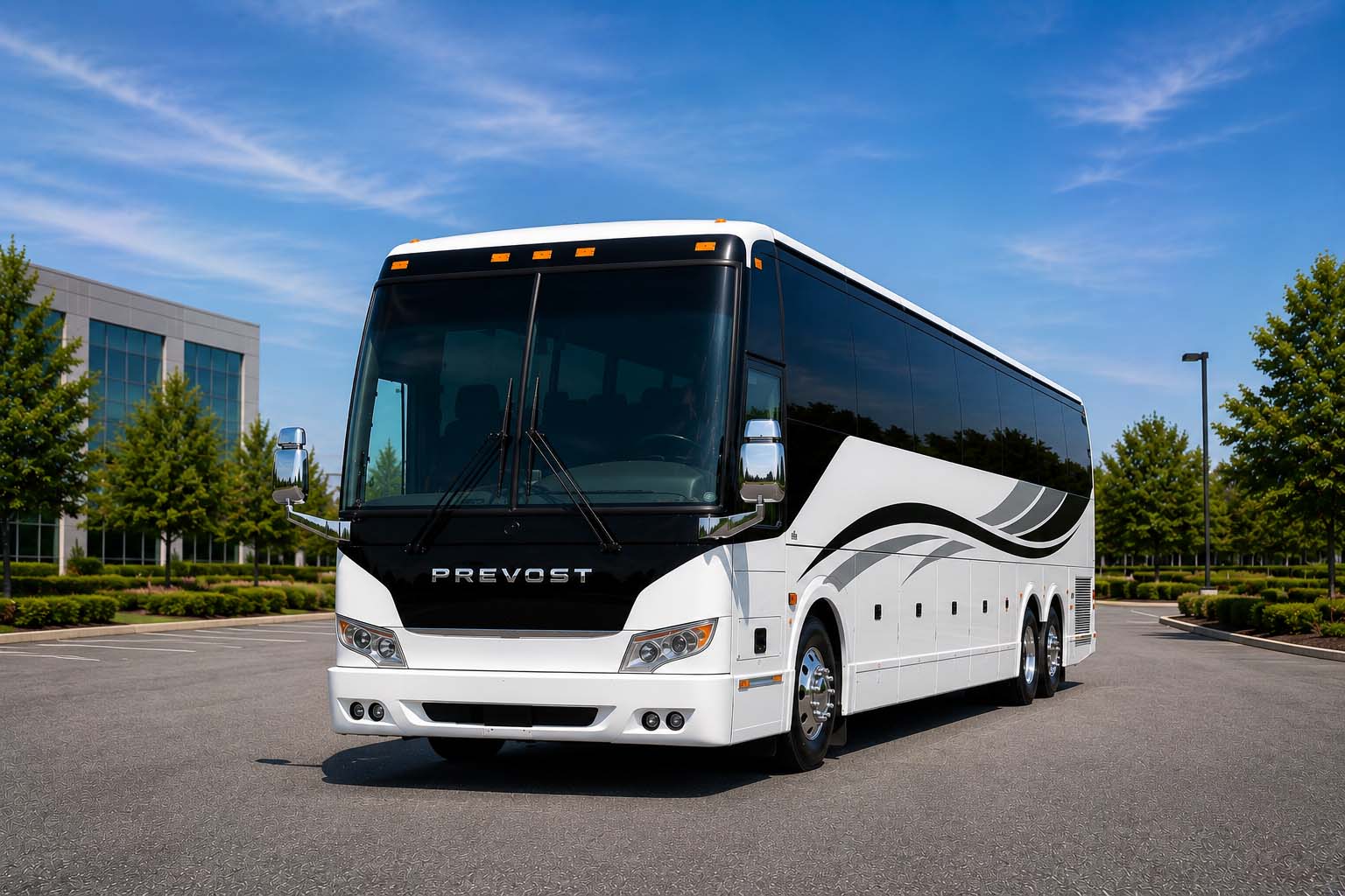 Charter bus rental in Amherst, NY